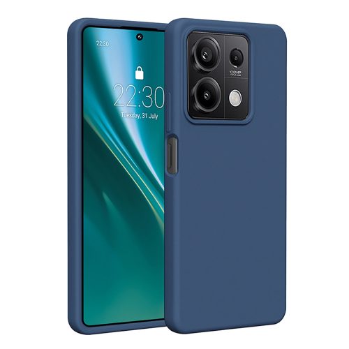 Etteri Silicone case for Xiaomi Redmi Note 13 5G tok, kék