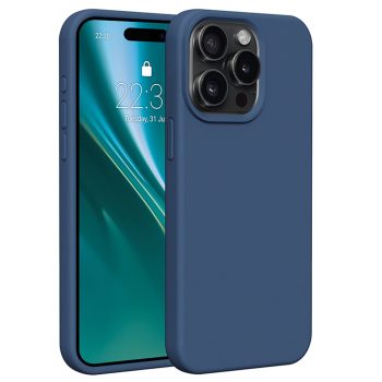 Etteri Silicone case iPhone 15 Pro Max 6,7" tok, kék