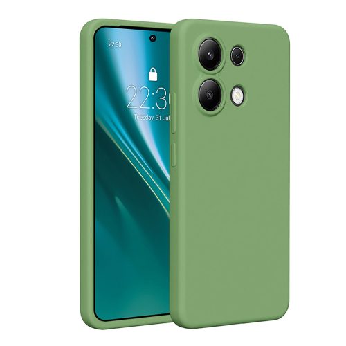 Etteri Silicone case for Xiaomi Redmi Note 13 4G tok, zöld