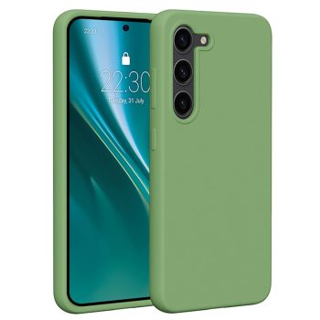 Etteri Silicone case Samsung Galaxy S23 tok, zöld