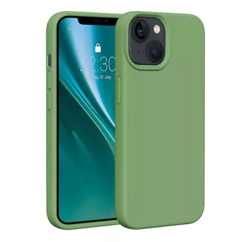 Etteri Silicone case iPhone 14 6,1" tok, zöld