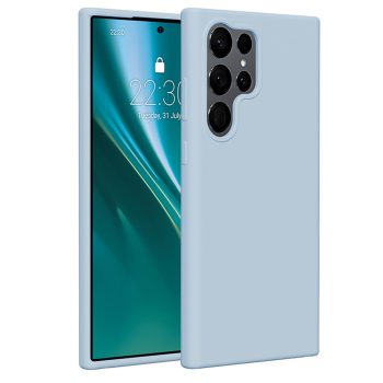 Etteri Silicone case Samsung Galaxy S23 Ultra tok, kék