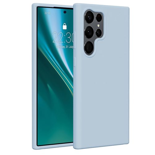Etteri Silicone case Samsung Galaxy S23 Ultra tok, kék