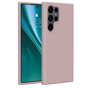   Etteri Silicone case Samsung Galaxy S23 Ultra tok, rózsaszín