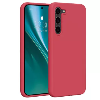 Etteri Silicone case Samsung Galaxy S23 Plus tok, piros