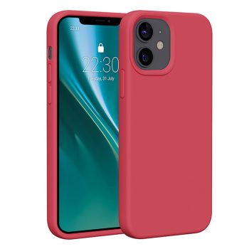 Etteri Silicone case iPhone 12 / 12 Pro 6,1" tok, piros