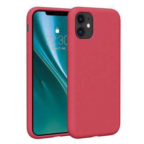 Etteri Silicone case iPhone 11 tok, piros