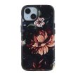 Decor Case Peony iPhone 16 hátlap, tok, tok, mentazöldás, színes