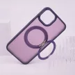 Mag Ring Rotating case iPhone 16 Plus MagSafe hátlap, tok, gyűrűs kitámasztóval, lila