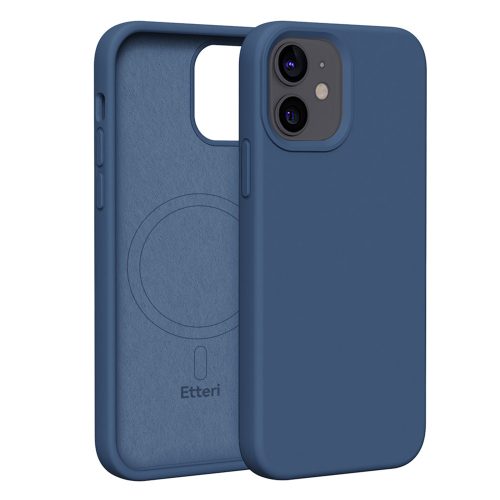 Etteri Silicone Mag case iPhone 12 / 12 Pro 6,1" tok, kék
