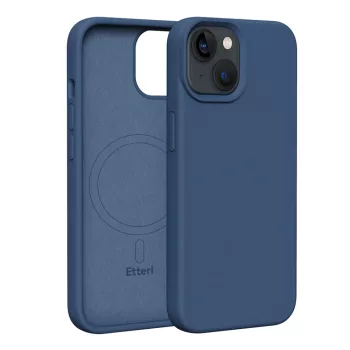Etteri Silicone Mag case iPhone 13 6,1" tok, kék