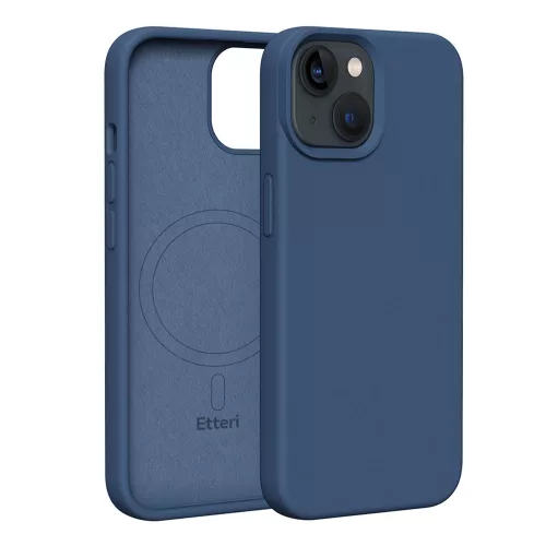 Etteri Silicone Mag case iPhone 13 6,1" tok, kék