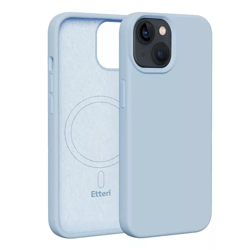 Etteri Silicone Mag case iPhone 13 6,1" tok, kék