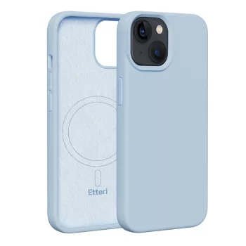 Etteri Silicone Mag case iPhone 14 6,1" tok, kék