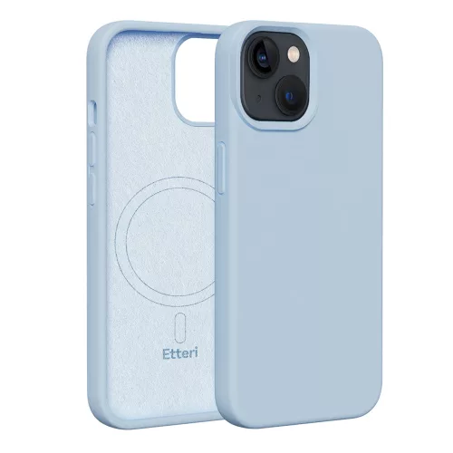 Etteri Silicone Mag case iPhone 14 6,1" tok, kék