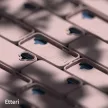 Etteri Silicone Mag case iPhone 16 6,1" tok, rózsaszín