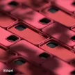Etteri Silicone Mag case iPhone 16 Pro Max 6,9" tok, piros