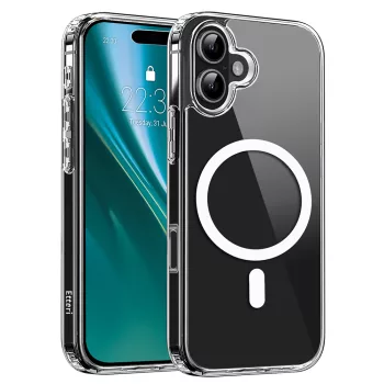   Etteri Hybrid Mag case iPhone 16 Plus 1.5mm MagSafe szilikon hátlap, tok, átlátszó