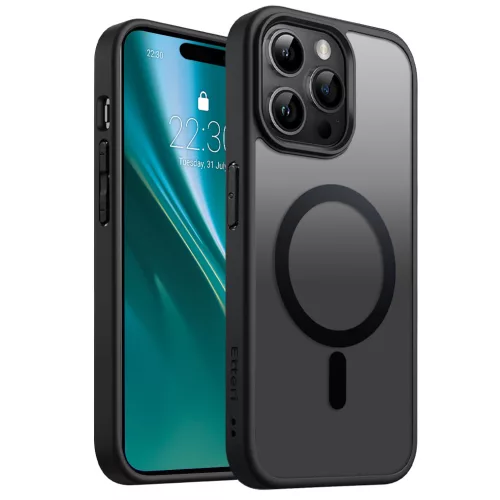 Etteri Matt Mag case iPhone 14 Pro 6,1" tok, fekete