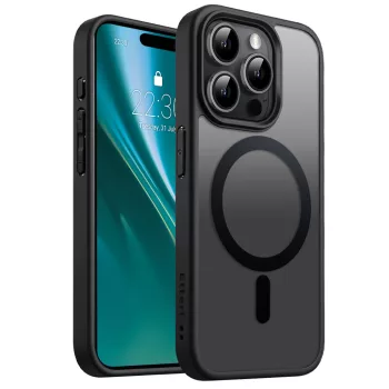 Etteri Matt Mag case iPhone 15 Pro 6,1" tok, fekete