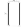 Etteri tempered glass 9D iPhone 16 Plus 6,7" edzett üvegfólia