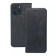Smart Suede iPhone 16 Pro Max oldalra nyíló tok, fekete