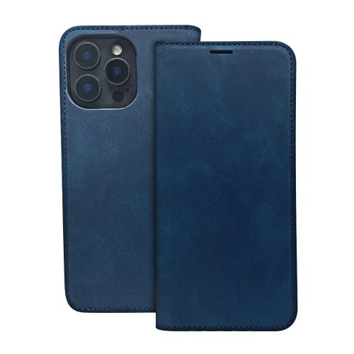 Smart Suede case Samsung Galaxy A55 5G tok, sötétkék