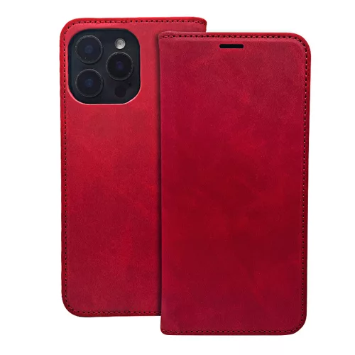 Smart Suede case Samsung Galaxy A52 4G / A52 5G / A52S 5G tok, piros