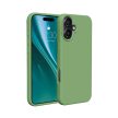 Etteri Silicone case iPhone 16 6,1" tok, zöld
