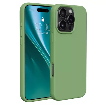 Etteri Silicone case iPhone 16 Pro Max 6,9" tok, zöld
