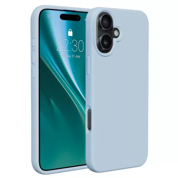   Etteri Silicone case iPhone 16 Plus 6,7" tok, világoskék