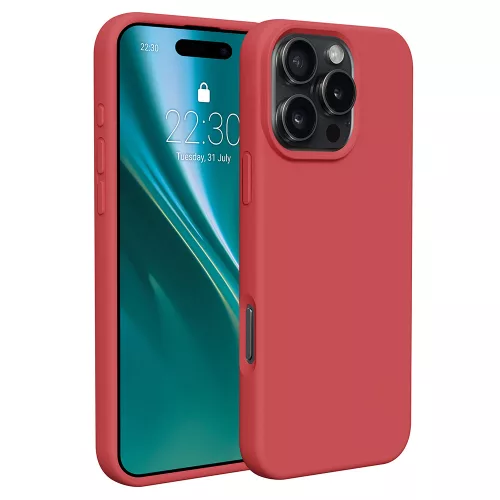 Etteri Silicone case iPhone 16 Pro Max 6,9" tok, piros