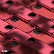 Etteri Silicone case iPhone 16 Pro Max 6,9" tok, piros