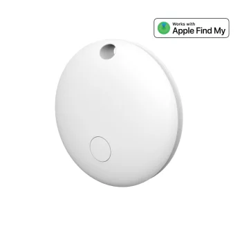   Setty locator FindMy round TFO TAG 01 + Case, GPS lokátor, fehér