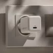 Forever TC-08-20C GaN PD QC hálózati töltő 1x USB-C 20W, fehér