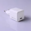 Forever TC-08-20C GaN PD QC hálózati töltő 1x USB-C 20W, fehér