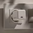 Forever TC-08-30C GaN PD QC hálózati töltő 1x USB-C 30W, fehér