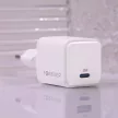 Forever TC-08-30C GaN PD QC hálózati töltő 1x USB-C 30W, fehér