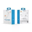 Forever TC-08-45AC GaN PD QC hálózati töltő 1x USB-C 1x USB 45W, fehér