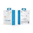 Forever TC-08-65ACC GaN PD QC hálózati töltő 2x USB-C 1x USB 65W, fehér