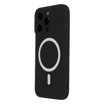 Silicon Soft Mag Samsung S24 FE cover tok, fekete