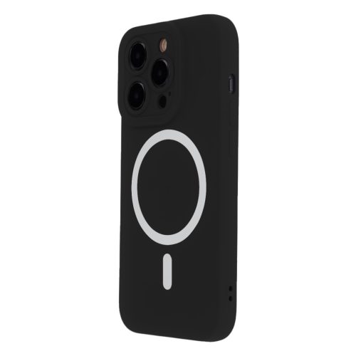 Silicon Soft Mag Samsung S24 FE cover tok, fekete