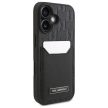 Karl Lagerfeld KLHCP16SPGKHPRPK iPhone 16 6.1" Cardslots Monogram tok, fekete