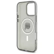 Karl Lagerfeld KLHMP16LHLSKIK iPhone 16 Pro 6.3" tok, fekete IML Metal Karl Head MagSafe