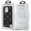Karl Lagerfeld iPhone 16 Pro Max 6,9" KLHMP16XPGKHPHK Hard Karl Head MagSafe tok, fekete