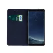 Genuine Leather Smart Pro Samsung Galaxy A36 5G tok, sötétkék