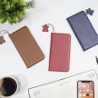 Genuine Leather Smart Pro Samsung Galaxy A36 5G tok, sötétkék