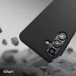 Etteri Silicone case Samsung Galaxy S25 tok, fekete