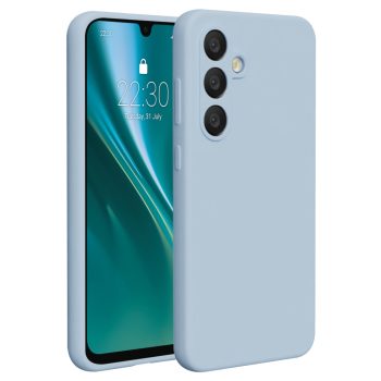 Etteri Silicone case Samsung Galaxy S24 FE tok, kék