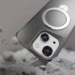 Etteri Matt Mag Ring case iPhone 13 6,1" tok, szürke